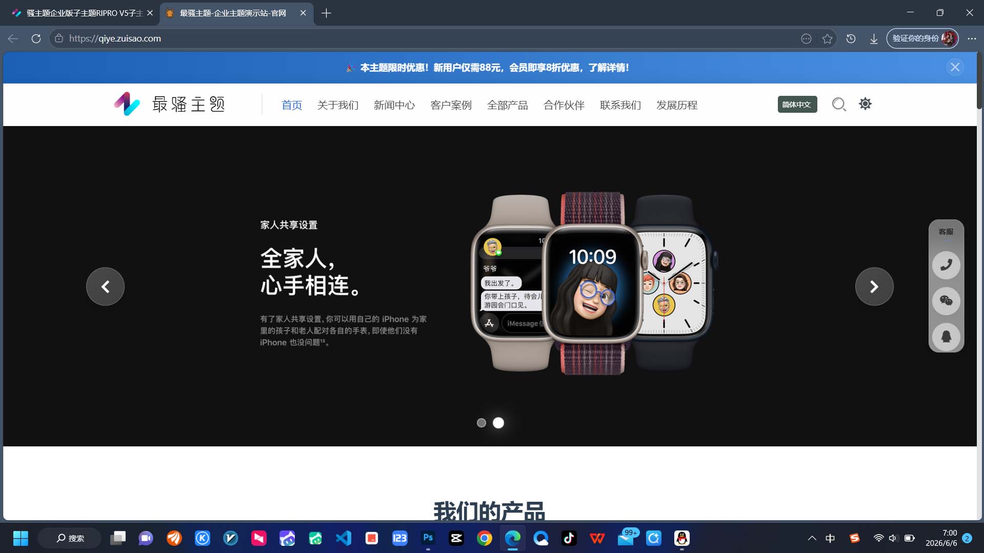 骚主题企业版