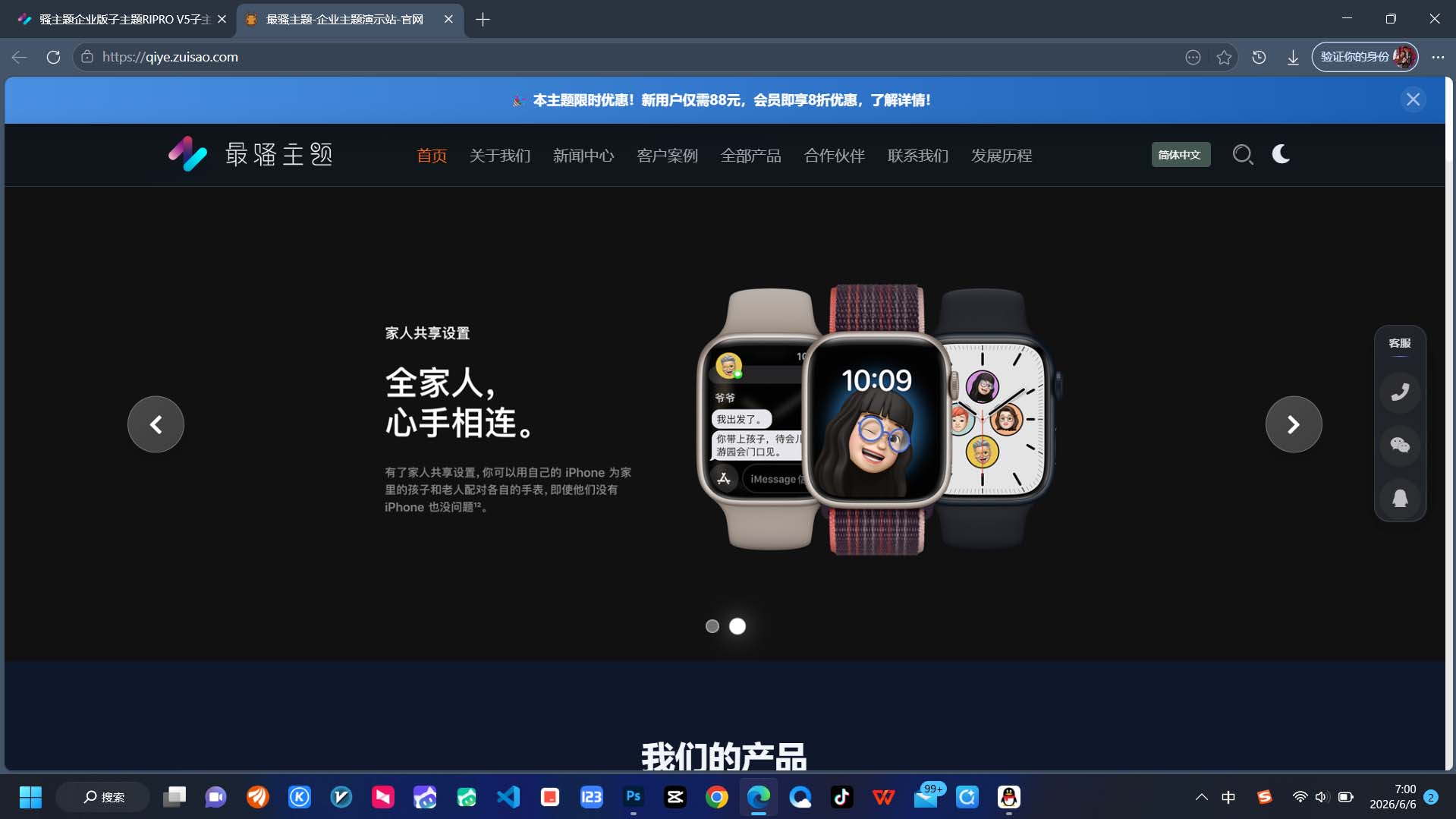 骚主题企业版