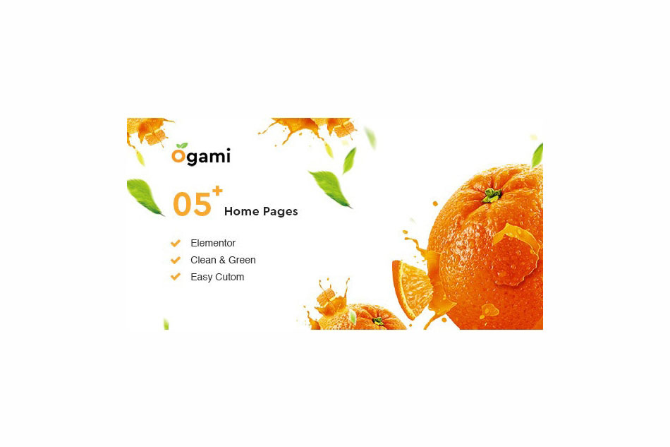 Ogami 有机水果蔬菜在线商店WordPress主题 v1.41【汉化】