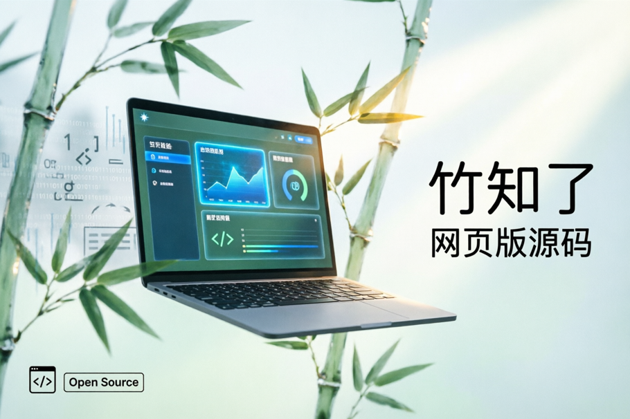 竹知了网页版源码下载